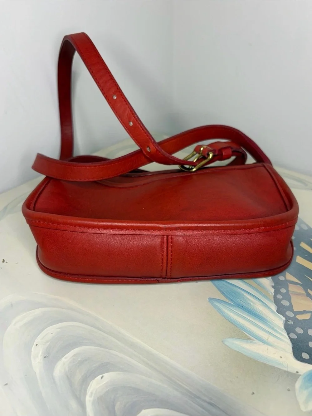 Coach Vintage Red Wendie #9031